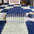 Modern Carpet Floor Tile Plush Cut Loose Lay Non-Skid Carpet Tile Green + Blue 10-Piece Set Clearhalo 'Carpet Tiles & Carpet Squares' 'carpet_tiles_carpet_squares' 'Flooring 'Home Improvement' 'home_improvement' 'home_improvement_carpet_tiles_carpet_squares' Walls and Ceiling' 7215991