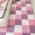 Modern Tiles and Carpet Plush Cut Interlocking Odor Resistant Carpet Tiles Pink/ Light Purple Clearhalo 'Carpet Tiles & Carpet Squares' 'carpet_tiles_carpet_squares' 'Flooring 'Home Improvement' 'home_improvement' 'home_improvement_carpet_tiles_carpet_squares' Walls and Ceiling' 7216058
