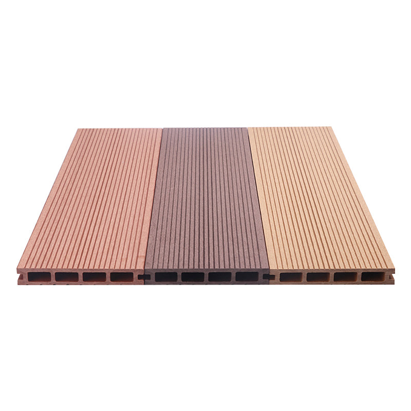 Contemporary Engineered Floor Tile Wire Brushed Nail Wooden Floor for Patio Garden Clearhalo 'Flooring 'Hardwood Flooring' 'hardwood_flooring' 'Home Improvement' 'home_improvement' 'home_improvement_hardwood_flooring' Walls and Ceiling' 7216234