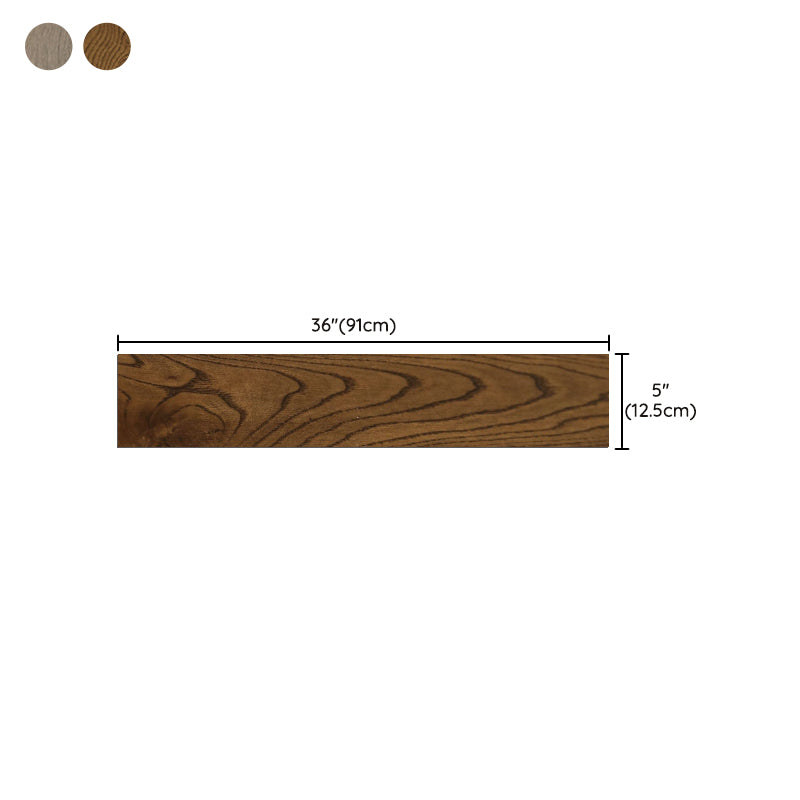 Tradition Wood Tile Wire Brushed Rectangle Oak Wood for Living Room Clearhalo 'Flooring 'Hardwood Flooring' 'hardwood_flooring' 'Home Improvement' 'home_improvement' 'home_improvement_hardwood_flooring' Walls and Ceiling' 7216273