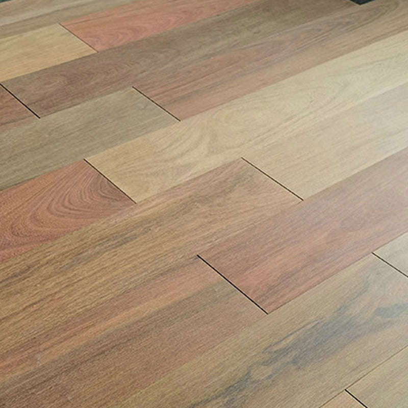 Contemporary Rectangle Wood Tile Smooth Brown Teak Wood for Living Room 36"L x 5"W x 1"H Clearhalo 'Flooring 'Hardwood Flooring' 'hardwood_flooring' 'Home Improvement' 'home_improvement' 'home_improvement_hardwood_flooring' Walls and Ceiling' 7216294