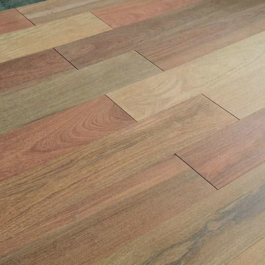 Contemporary Rectangle Wood Tile Smooth Brown Teak Wood for Living Room Clearhalo 'Flooring 'Hardwood Flooring' 'hardwood_flooring' 'Home Improvement' 'home_improvement' 'home_improvement_hardwood_flooring' Walls and Ceiling' 7216296