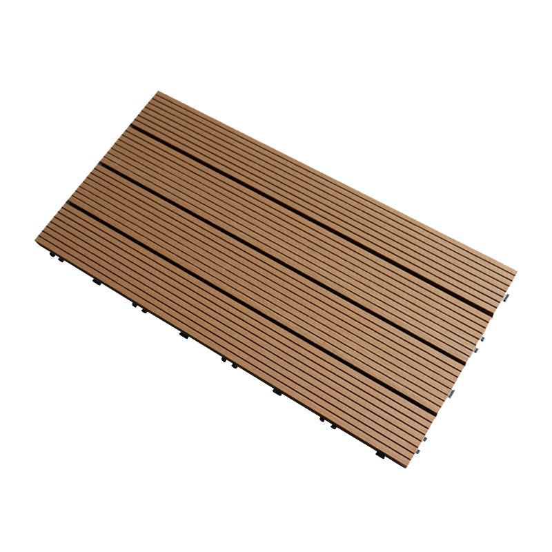 Tradition Rectangle Wood Tile Brown Engineered Wood for Patio Garden Yellow-Brown 1' x 2' Clearhalo 'Flooring 'Hardwood Flooring' 'hardwood_flooring' 'Home Improvement' 'home_improvement' 'home_improvement_hardwood_flooring' Walls and Ceiling' 7216349