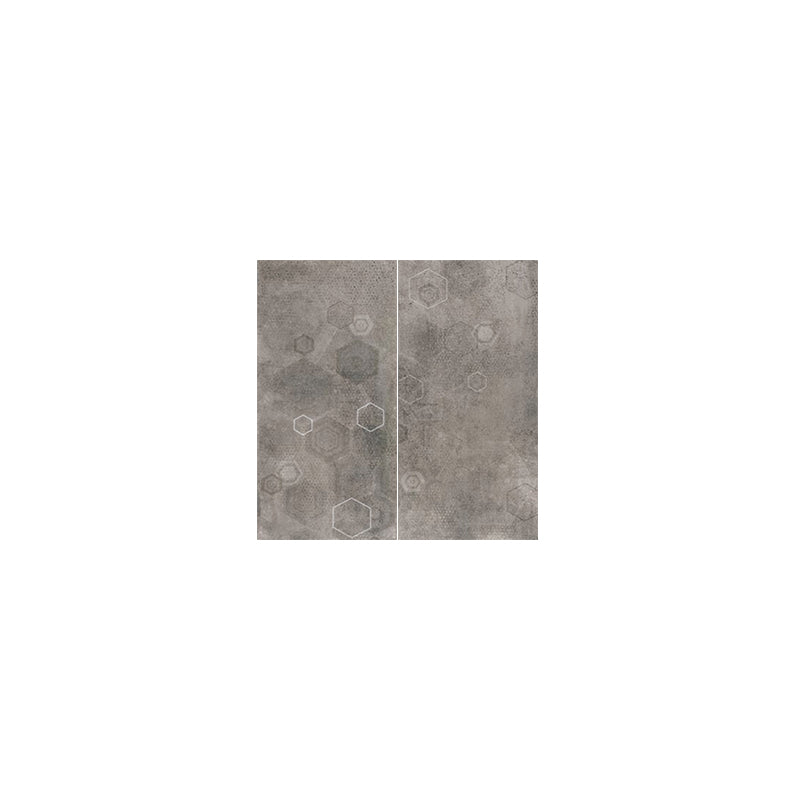 Vintage Floor and Wall Tile Mixed Material Rectangular Matte Tile Grey Clearhalo 'Floor Tiles & Wall Tiles' 'floor_tiles_wall_tiles' 'Flooring 'Home Improvement' 'home_improvement' 'home_improvement_floor_tiles_wall_tiles' Walls and Ceiling' 7218819