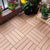 Anti-corrosion Wood Flooring Modern Style Square Outdoor Wood Flooring Apricot Clearhalo 'Flooring 'Hardwood Flooring' 'hardwood_flooring' 'Home Improvement' 'home_improvement' 'home_improvement_hardwood_flooring' Walls and Ceiling' 7221073