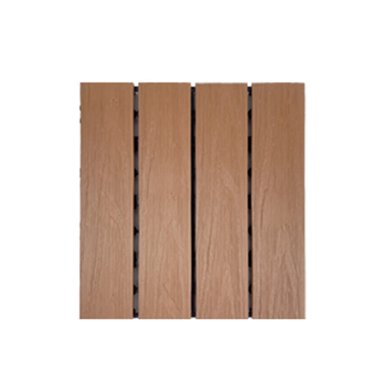 Anti-corrosion Wood Flooring Modern Style Square Outdoor Wood Flooring Clearhalo 'Flooring 'Hardwood Flooring' 'hardwood_flooring' 'Home Improvement' 'home_improvement' 'home_improvement_hardwood_flooring' Walls and Ceiling' 7221080