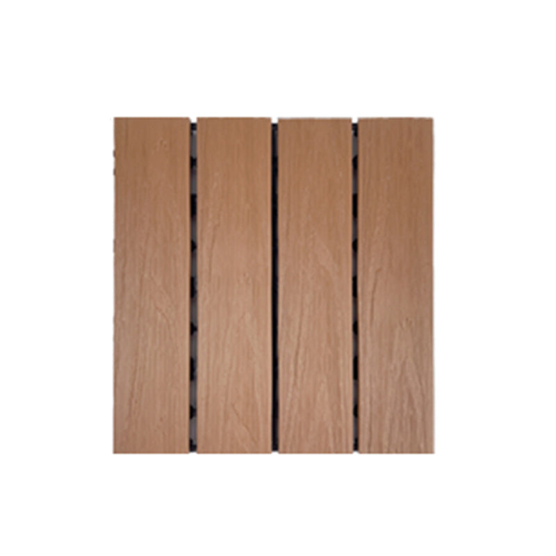 Anti-corrosion Wood Flooring Modern Style Square Outdoor Wood Flooring Clearhalo 'Flooring 'Hardwood Flooring' 'hardwood_flooring' 'Home Improvement' 'home_improvement' 'home_improvement_hardwood_flooring' Walls and Ceiling' 7221080