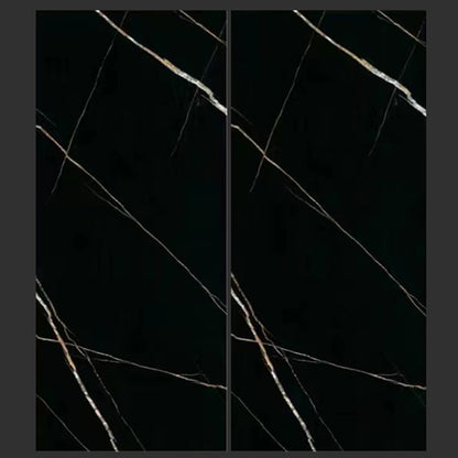 Porcelain Wall & Floor Tile 236.2" X 472.4" Singular Tile Floor and Wall Tile Black-Gold Clearhalo 'Floor Tiles & Wall Tiles' 'floor_tiles_wall_tiles' 'Flooring 'Home Improvement' 'home_improvement' 'home_improvement_floor_tiles_wall_tiles' Walls and Ceiling' 7221136