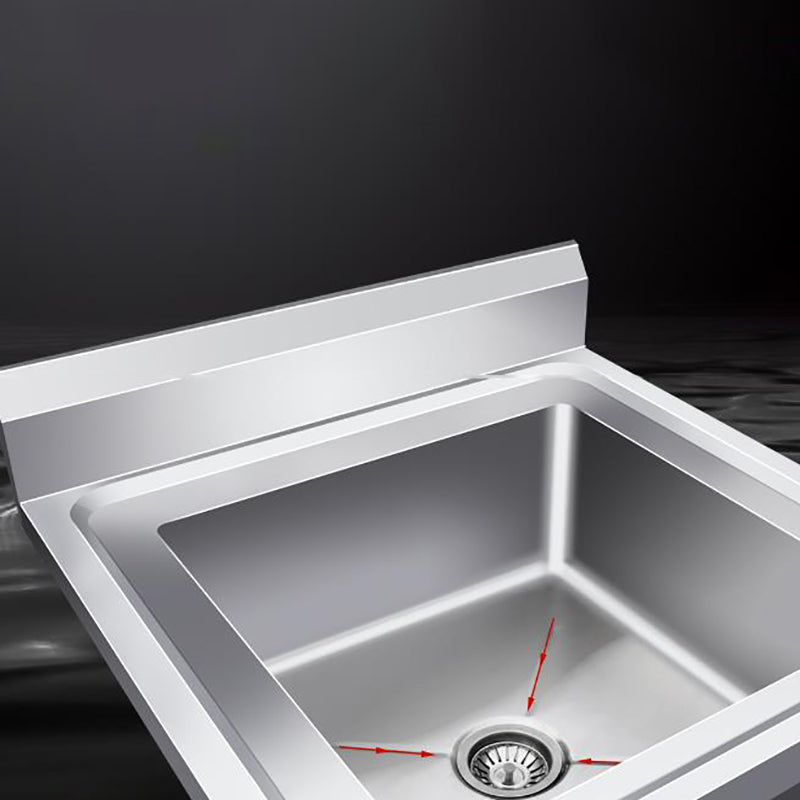 Modern Style Kitchen Sink Stainless Steel Kitchen Sink with Frame Clearhalo 'Home Improvement' 'home_improvement' 'home_improvement_kitchen_sinks' 'Kitchen Remodel & Kitchen Fixtures' 'Kitchen Sinks & Faucet Components' 'Kitchen Sinks' 'kitchen_sinks' 7221523