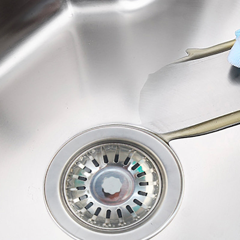 Modern Style Kitchen Sink Stainless Steel Kitchen Sink with Frame Clearhalo 'Home Improvement' 'home_improvement' 'home_improvement_kitchen_sinks' 'Kitchen Remodel & Kitchen Fixtures' 'Kitchen Sinks & Faucet Components' 'Kitchen Sinks' 'kitchen_sinks' 7221535