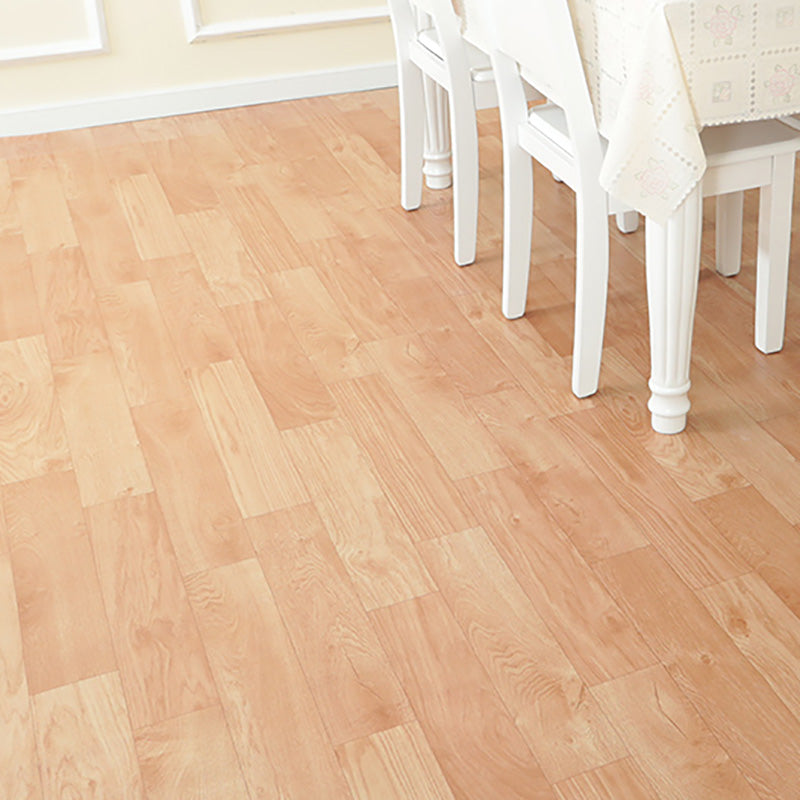 Vinyl Flooring Self-Stick Peel and Stick Fire Resistant Waterproof Light Orange Clearhalo 'Flooring 'Home Improvement' 'home_improvement' 'home_improvement_vinyl_flooring' 'Vinyl Flooring' 'vinyl_flooring' Walls and Ceiling' 7221759