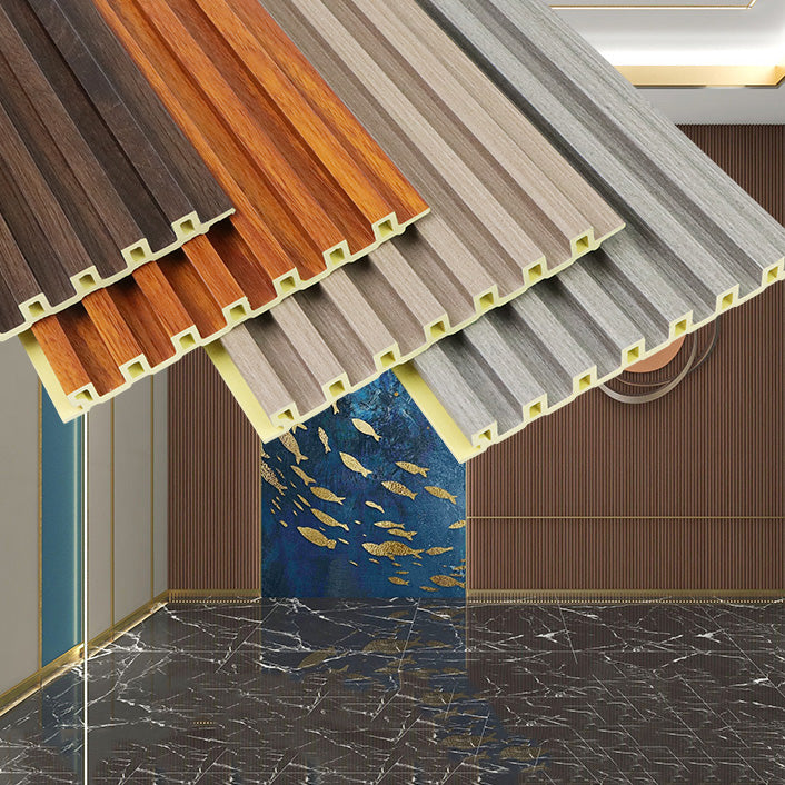 Modern Wood Paneling Smooth Wall Interior Wood Water Proof Plank Set of 10 Clearhalo 'Flooring 'Home Improvement' 'home_improvement' 'home_improvement_wall_paneling' 'Wall Paneling' 'wall_paneling' 'Walls & Ceilings' Walls and Ceiling' 7221802