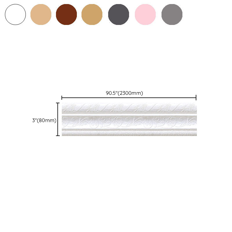 Mosaic Tile Peel & Stick Tile Pvc Kitchen Waterproof Baseboard Peel and Stick Wall Tile Clearhalo 'Flooring 'Home Improvement' 'home_improvement' 'home_improvement_wall_paneling' 'Wall Paneling' 'wall_paneling' 'Walls & Ceilings' Walls and Ceiling' 7221868