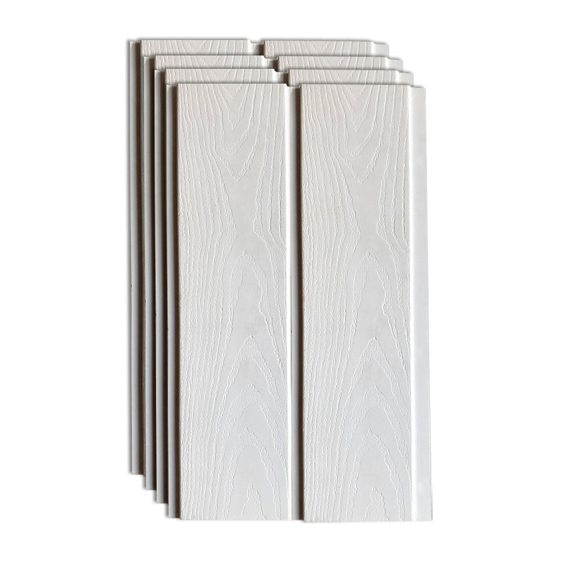 Modern Style Pearl Wainscoting Wood Grain Wall Access Panel Peel and Stick Wall Tile White Clearhalo 'Flooring 'Home Improvement' 'home_improvement' 'home_improvement_wall_paneling' 'Wall Paneling' 'wall_paneling' 'Walls & Ceilings' Walls and Ceiling' 7221871