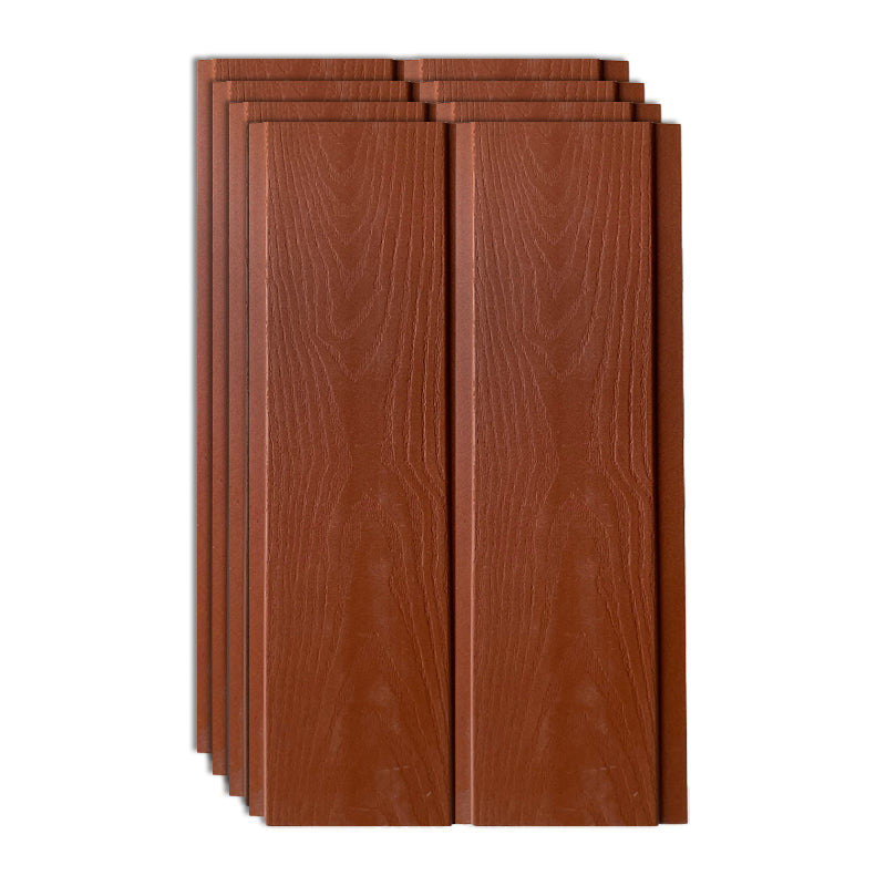 Modern Style Pearl Wainscoting Wood Grain Wall Access Panel Peel and Stick Wall Tile Red Clearhalo 'Flooring 'Home Improvement' 'home_improvement' 'home_improvement_wall_paneling' 'Wall Paneling' 'wall_paneling' 'Walls & Ceilings' Walls and Ceiling' 7221883
