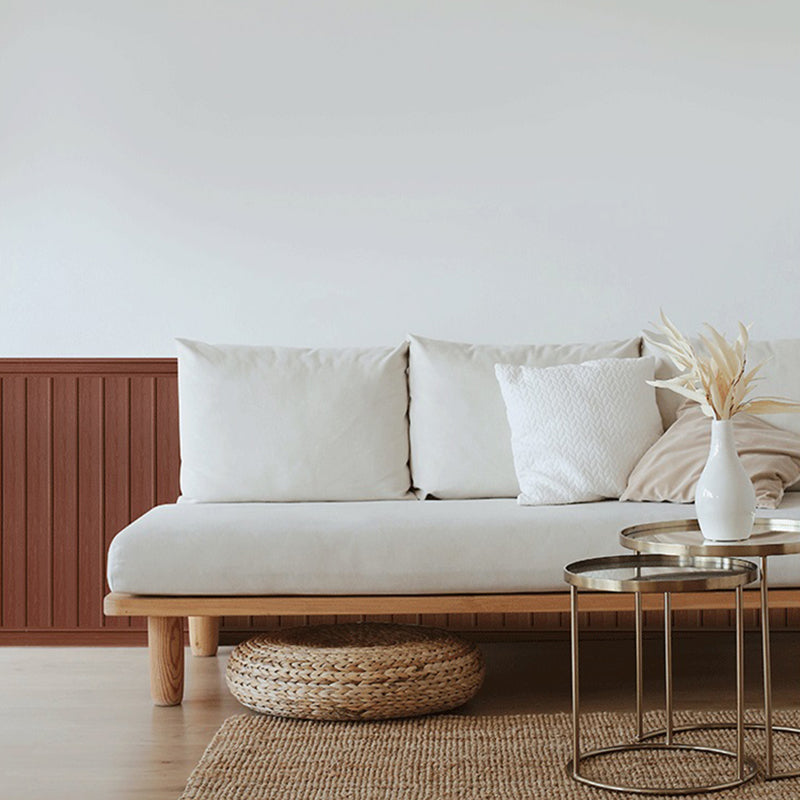 Modern Style Pearl Wainscoting Wood Grain Wall Access Panel Peel and Stick Wall Tile Clearhalo 'Flooring 'Home Improvement' 'home_improvement' 'home_improvement_wall_paneling' 'Wall Paneling' 'wall_paneling' 'Walls & Ceilings' Walls and Ceiling' 7221890