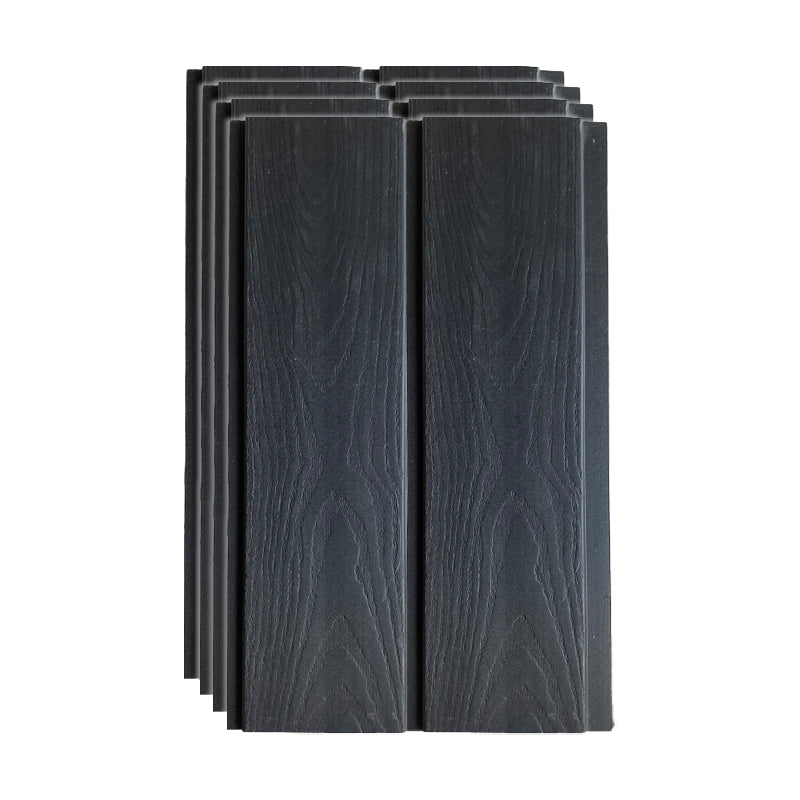 Modern Style Pearl Wainscoting Wood Grain Wall Access Panel Peel and Stick Wall Tile Black Clearhalo 'Flooring 'Home Improvement' 'home_improvement' 'home_improvement_wall_paneling' 'Wall Paneling' 'wall_paneling' 'Walls & Ceilings' Walls and Ceiling' 7221892
