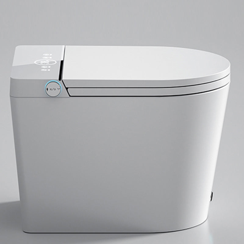 Contemporary Floor Mount Toilet Heated Seat Included Urine Toilet for Washroom White Clearhalo 'Bathroom Remodel & Bathroom Fixtures' 'Home Improvement' 'home_improvement' 'home_improvement_toilets' 'Toilets & Bidets' 'Toilets' 7224873