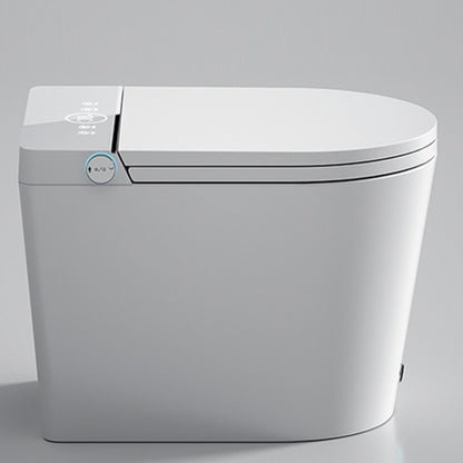 Contemporary Floor Mount Toilet Heated Seat Included Urine Toilet for Washroom White Clearhalo 'Bathroom Remodel & Bathroom Fixtures' 'Home Improvement' 'home_improvement' 'home_improvement_toilets' 'Toilets & Bidets' 'Toilets' 7224873