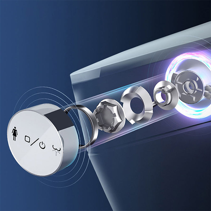 Contemporary Floor Mount Toilet Heated Seat Included Urine Toilet for Washroom Clearhalo 'Bathroom Remodel & Bathroom Fixtures' 'Home Improvement' 'home_improvement' 'home_improvement_toilets' 'Toilets & Bidets' 'Toilets' 7224881