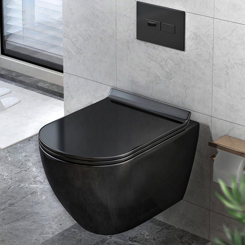 Scandinavian Wall Hung Toilet Set Elongated Bowl Shape Smart Bidet Clearhalo 'Bathroom Remodel & Bathroom Fixtures' 'Bidets' 'Home Improvement' 'home_improvement' 'home_improvement_bidets' 'Toilets & Bidets' 7225664