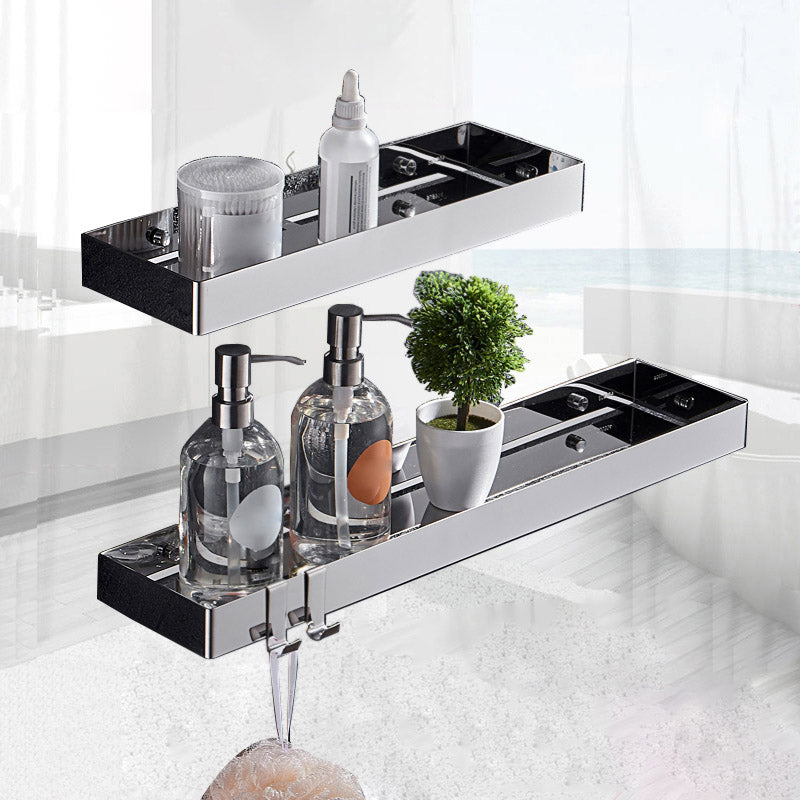 Modern Bathroom Accessories Hardware Set Bath Shelf Bathroom Accessory Kit Clearhalo 'Bathroom Hardware Sets' 'Bathroom Hardware' 'Bathroom Remodel & Bathroom Fixtures' 'bathroom_hardware_sets' 'Home Improvement' 'home_improvement' 'home_improvement_bathroom_hardware_sets' 7225691