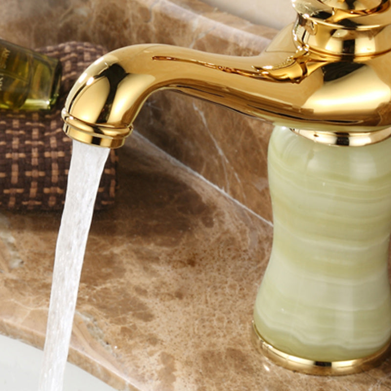 Luxury Vessel Faucet Lever Handle Low Arc Vessel Sink Bathroom Faucet Clearhalo 'Bathroom Remodel & Bathroom Fixtures' 'Bathroom Sink Faucets' 'Bathroom Sinks & Faucet Components' 'bathroom_sink_faucets' 'Home Improvement' 'home_improvement' 'home_improvement_bathroom_sink_faucets' 7227223