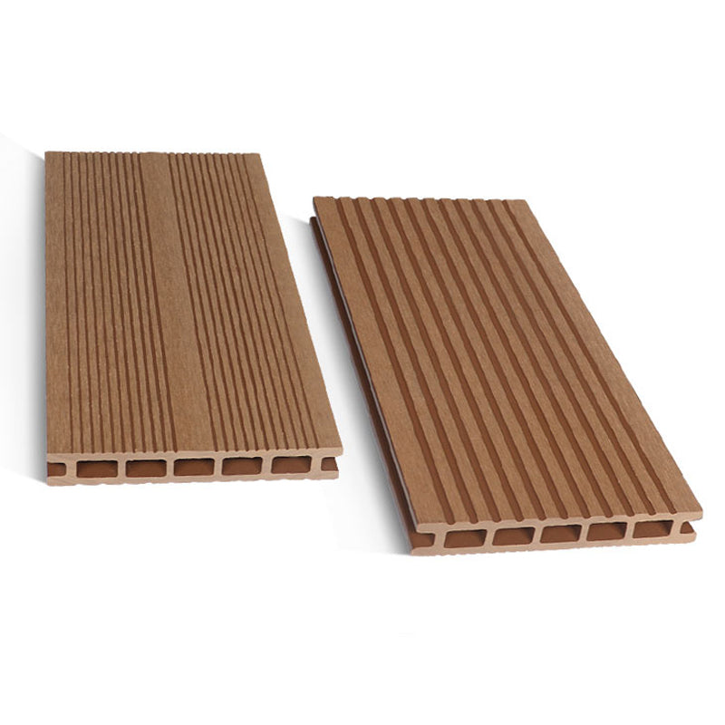 Non-slip Co-extrusion Flooring Modern Style Rectangle Flooring Brown Clearhalo 'Flooring 'Hardwood Flooring' 'hardwood_flooring' 'Home Improvement' 'home_improvement' 'home_improvement_hardwood_flooring' Walls and Ceiling' 7227300