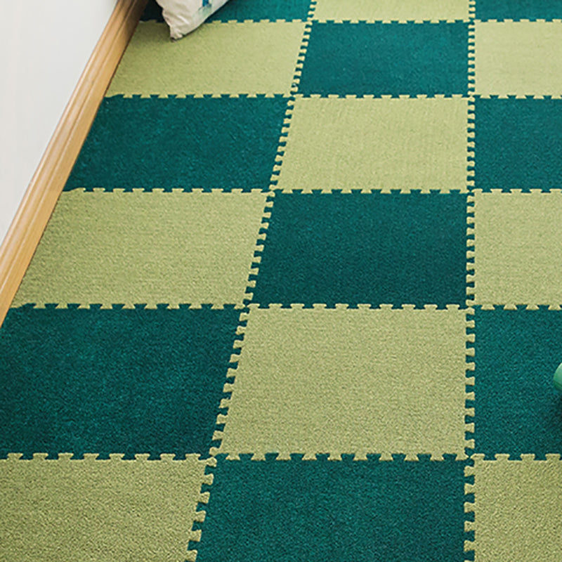 Bedroom Carpet Tiles Interlocking Square Stain Resistant Carpet Tiles Clearhalo 'Carpet Tiles & Carpet Squares' 'carpet_tiles_carpet_squares' 'Flooring 'Home Improvement' 'home_improvement' 'home_improvement_carpet_tiles_carpet_squares' Walls and Ceiling' 7227693