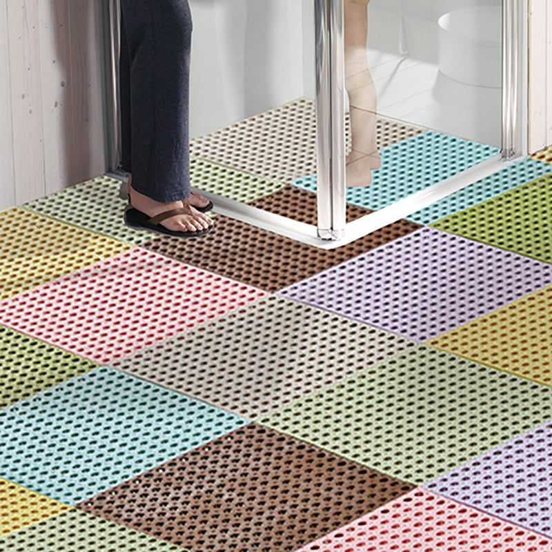 Home Indoor Carpet Tiles Square Color Block Waterproof Carpet Tiles Clearhalo 'Carpet Tiles & Carpet Squares' 'carpet_tiles_carpet_squares' 'Flooring 'Home Improvement' 'home_improvement' 'home_improvement_carpet_tiles_carpet_squares' Walls and Ceiling' 7227712