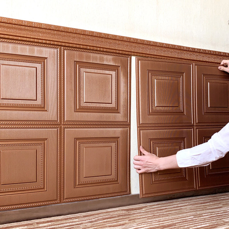 Modern Tin Backsplash Paneling Smooth Bathroom Living Room Wall Ceiling Clearhalo 'Flooring 'Home Improvement' 'home_improvement' 'home_improvement_wall_paneling' 'Wall Paneling' 'wall_paneling' 'Walls & Ceilings' Walls and Ceiling' 7227813