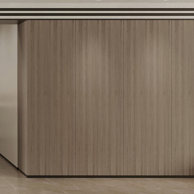 Modern Tin Backsplash Paneling Smooth Wall Ceiling Wood Grain Design Clearhalo 'Flooring 'Home Improvement' 'home_improvement' 'home_improvement_wall_paneling' 'Wall Paneling' 'wall_paneling' 'Walls & Ceilings' Walls and Ceiling' 7227848