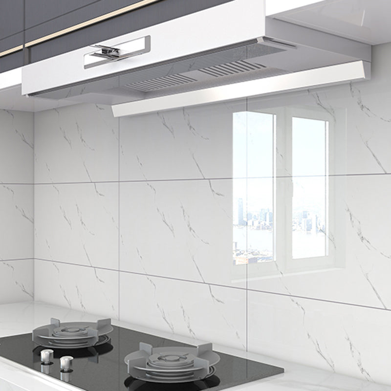 Plastic Peel & Stick Field Tile Rectangular Waterproof Single Tile Off-White Clearhalo 'Flooring 'Home Improvement' 'home_improvement' 'home_improvement_peel_stick_blacksplash' 'Peel & Stick Backsplash Tile' 'peel_stick_blacksplash' 'Walls & Ceilings' Walls and Ceiling' 7227931