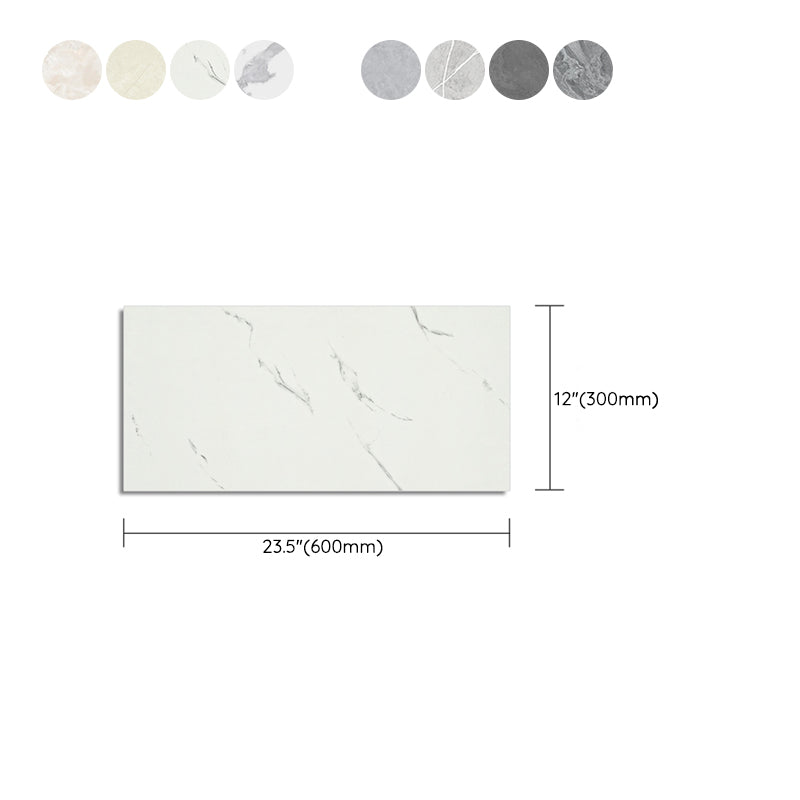 Plastic Peel & Stick Field Tile Rectangular Waterproof Single Tile Clearhalo 'Flooring 'Home Improvement' 'home_improvement' 'home_improvement_peel_stick_blacksplash' 'Peel & Stick Backsplash Tile' 'peel_stick_blacksplash' 'Walls & Ceilings' Walls and Ceiling' 7227946