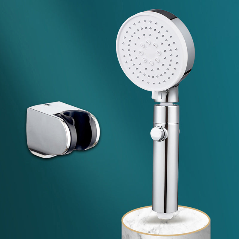 3 Sprays Shower Head Adjustable Spray Pattern Swivel Handheld Shower Head Shower & Bracket Clearhalo 'Bathroom Remodel & Bathroom Fixtures' 'Home Improvement' 'home_improvement' 'home_improvement_shower_heads' 'Shower Heads' 'shower_heads' 'Showers & Bathtubs Plumbing' 'Showers & Bathtubs' 7227999