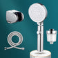 3 Sprays Shower Head Adjustable Spray Pattern Swivel Handheld Shower Head Filter Shower & Bracket & 59-inch Bracket Clearhalo 'Bathroom Remodel & Bathroom Fixtures' 'Home Improvement' 'home_improvement' 'home_improvement_shower_heads' 'Shower Heads' 'shower_heads' 'Showers & Bathtubs Plumbing' 'Showers & Bathtubs' 7228002