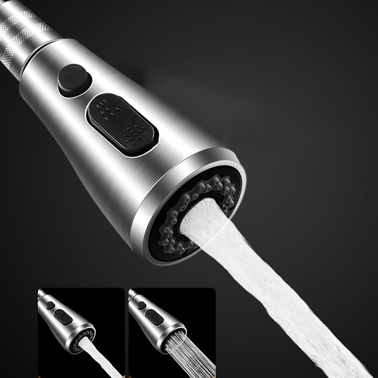 Pull Out Kitchen Faucet Single Handle Faucet with Pull Out Sprayer Clearhalo 'Home Improvement' 'home_improvement' 'home_improvement_kitchen_faucets' 'Kitchen Faucets' 'Kitchen Remodel & Kitchen Fixtures' 'Kitchen Sinks & Faucet Components' 'kitchen_faucets' 7228857