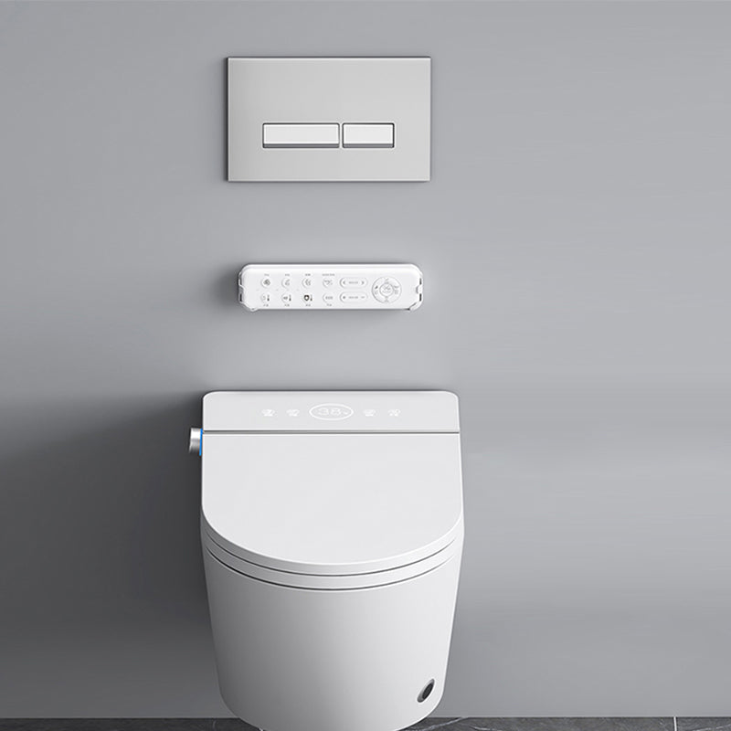Contemporary Wall Hung Toilet Slow Close Seat Included Urine Toilet for Washroom Clearhalo 'Bathroom Remodel & Bathroom Fixtures' 'Home Improvement' 'home_improvement' 'home_improvement_toilets' 'Toilets & Bidets' 'Toilets' 7230163