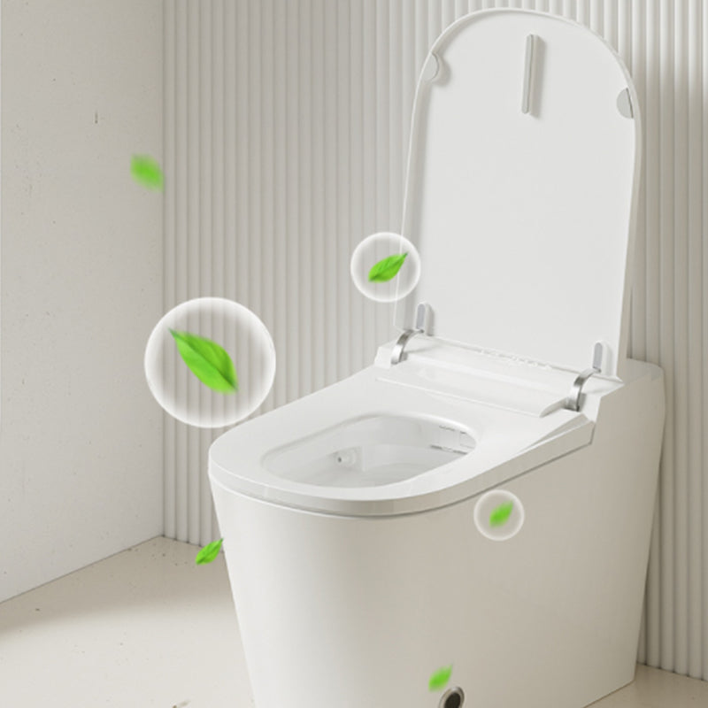 One Piece Toilet Porcelain Modern Toilet Floor Mounted Siphon Jet Urine Toilet Clearhalo 'Bathroom Remodel & Bathroom Fixtures' 'Home Improvement' 'home_improvement' 'home_improvement_toilets' 'Toilets & Bidets' 'Toilets' 7230178