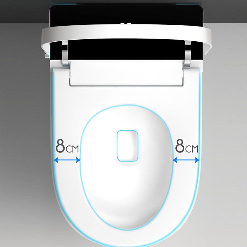 Modern One Piece ABS Toilet Floor Mounted Siphon Jet Toilet Bowl Clearhalo 'Bathroom Remodel & Bathroom Fixtures' 'Home Improvement' 'home_improvement' 'home_improvement_toilets' 'Toilets & Bidets' 'Toilets' 7230197