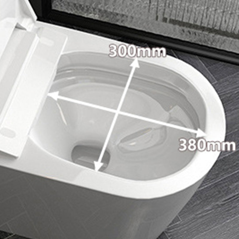 All In One Modern Toilet Floor Mounted Siphon Jet Urine Toilet Clearhalo 'Bathroom Remodel & Bathroom Fixtures' 'Home Improvement' 'home_improvement' 'home_improvement_toilets' 'Toilets & Bidets' 'Toilets' 7230213