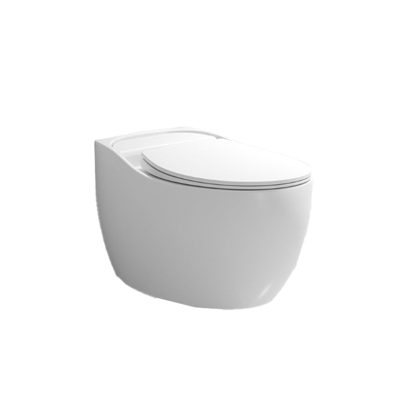 Contemporary Wall Hung Toilet Bowl Slow Close Seat Included Urine Toilet for Washroom Clearhalo 'Bathroom Remodel & Bathroom Fixtures' 'Home Improvement' 'home_improvement' 'home_improvement_toilets' 'Toilets & Bidets' 'Toilets' 7230227