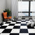 Vinyl Flooring Floral Print Square PVC Indoor Vinyl Flooring White Clearhalo 'Flooring 'Home Improvement' 'home_improvement' 'home_improvement_vinyl_flooring' 'Vinyl Flooring' 'vinyl_flooring' Walls and Ceiling' 7230636