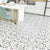 Vinyl Flooring Floral Print Square PVC Indoor Vinyl Flooring Suit Clearhalo 'Flooring 'Home Improvement' 'home_improvement' 'home_improvement_vinyl_flooring' 'Vinyl Flooring' 'vinyl_flooring' Walls and Ceiling' 7230658