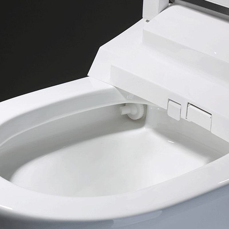 Elongated Floor Standing Bidet Vitreous China Bidets Floor Mount Bidet Clearhalo 'Bathroom Remodel & Bathroom Fixtures' 'Bidets' 'Home Improvement' 'home_improvement' 'home_improvement_bidets' 'Toilets & Bidets' 7230741