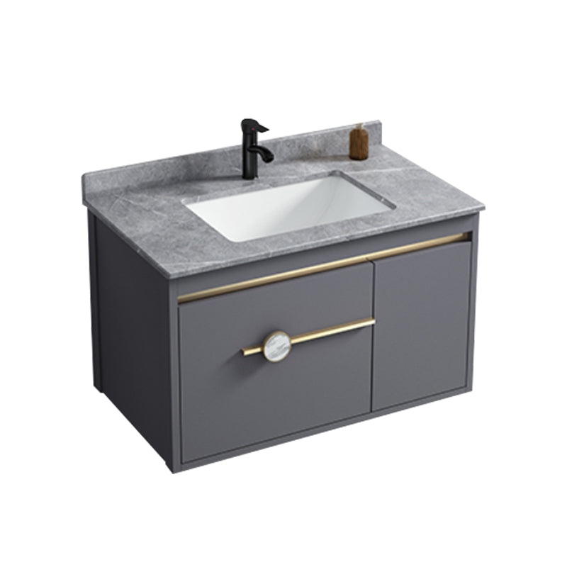 Glam Bathroom Vanity Set Wall Mount Faucet Included Bathroom Sink Vanity Clearhalo 'Bathroom Remodel & Bathroom Fixtures' 'Bathroom Vanities' 'bathroom_vanities' 'Home Improvement' 'home_improvement' 'home_improvement_bathroom_vanities' 7231450