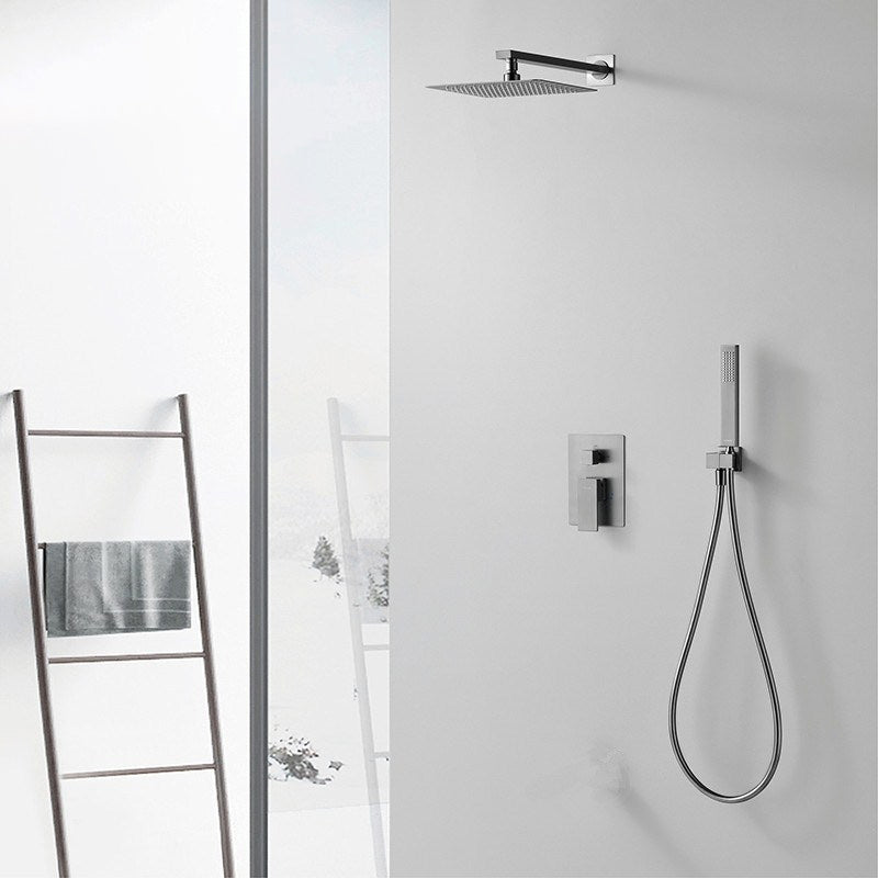 Modern Shower Trim Brass Temperature Control Handheld Shower Head Shower Combo Clearhalo 'Bathroom Remodel & Bathroom Fixtures' 'Home Improvement' 'home_improvement' 'home_improvement_shower_faucets' 'Shower Faucets & Systems' 'shower_faucets' 'Showers & Bathtubs Plumbing' 'Showers & Bathtubs' 7231933