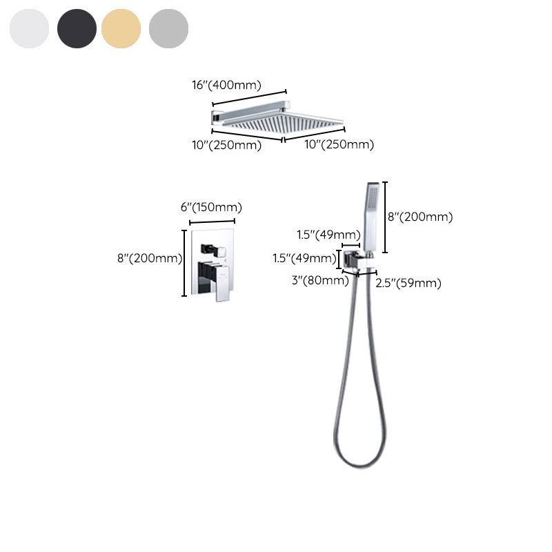 Modern Shower Trim Brass Temperature Control Handheld Shower Head Shower Combo Clearhalo 'Bathroom Remodel & Bathroom Fixtures' 'Home Improvement' 'home_improvement' 'home_improvement_shower_faucets' 'Shower Faucets & Systems' 'shower_faucets' 'Showers & Bathtubs Plumbing' 'Showers & Bathtubs' 7231947