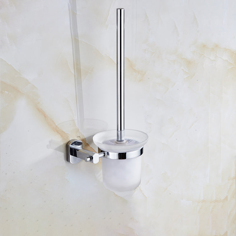 Modern Bath Hardware Set Stainless Steel Bath Shelf Towel Bar Bathroom Accessory Kit Toilet Brush Clearhalo 'Bathroom Hardware Sets' 'Bathroom Hardware' 'Bathroom Remodel & Bathroom Fixtures' 'bathroom_hardware_sets' 'Home Improvement' 'home_improvement' 'home_improvement_bathroom_hardware_sets' 7232247