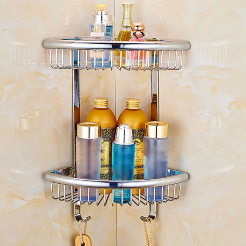 Modern Bath Hardware Set Stainless Steel Bath Shelf Towel Bar Bathroom Accessory Kit Clearhalo 'Bathroom Hardware Sets' 'Bathroom Hardware' 'Bathroom Remodel & Bathroom Fixtures' 'bathroom_hardware_sets' 'Home Improvement' 'home_improvement' 'home_improvement_bathroom_hardware_sets' 7232254